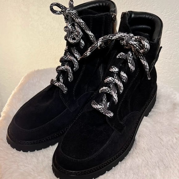 NWOB $295 Aquatalia Mayra Zip Up Laced WATERPROOF Booties! - Picture 4 of 8